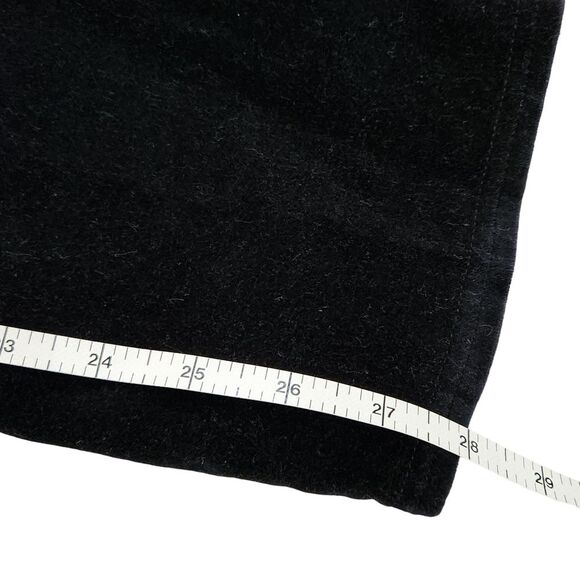 Velvet Jeans by INC Black Stretch Straight Leg Crystal Button Rivets Women's 6P - Picture 10 of 11